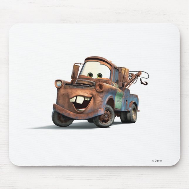 Tapis De Souris Le Mater Disney des voitures (Devant)