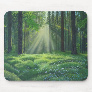 Tapis De Souris "Le matin a rompu"