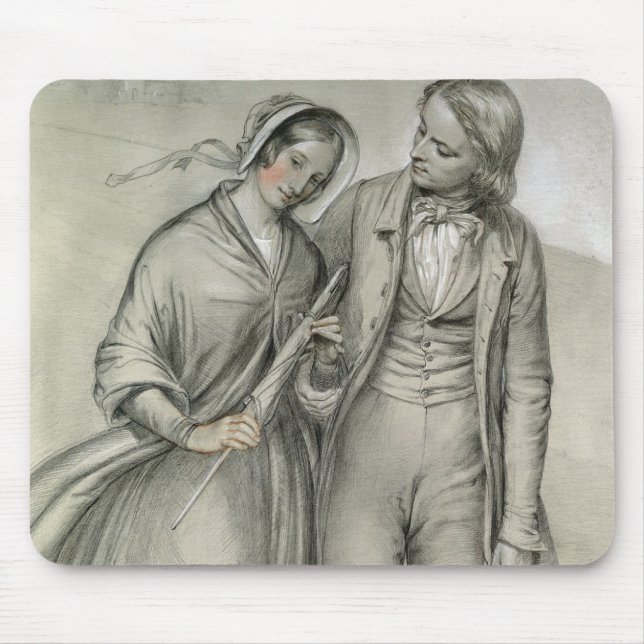 Tapis De Souris Le matin de mariage - le départ, c.1846 (Devant)