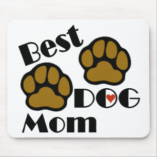 Tapis De Souris Le meilleur ordinateur Mousepad de maman de chien