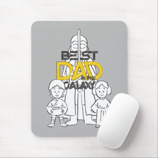 Tapis De Souris Le meilleur papa de la Galaxie