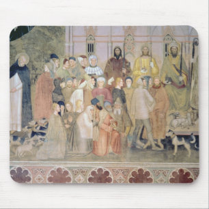 Tapis De Souris Le militant d'église et triomphant, détail, de t