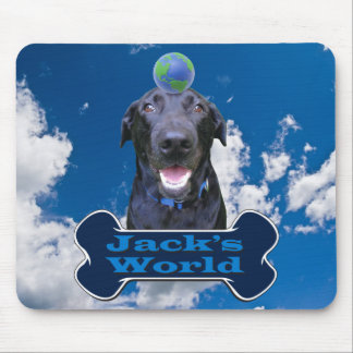 Tapis De Souris Le monde Mousepad de Jack