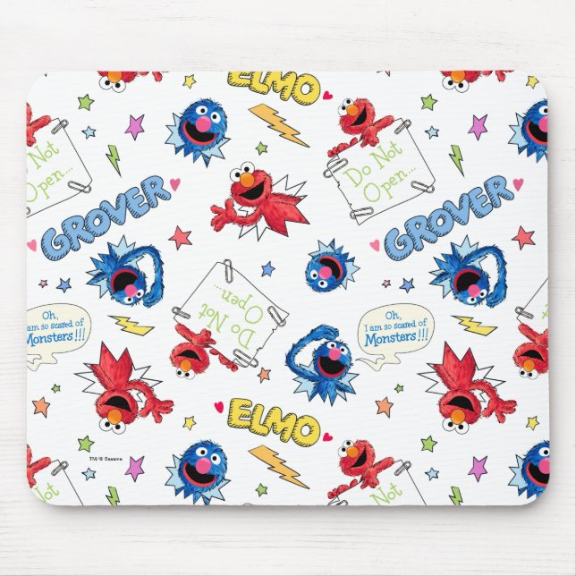 Tapis De Souris Le monstre à la fin de cette histoire Motif (Devant)