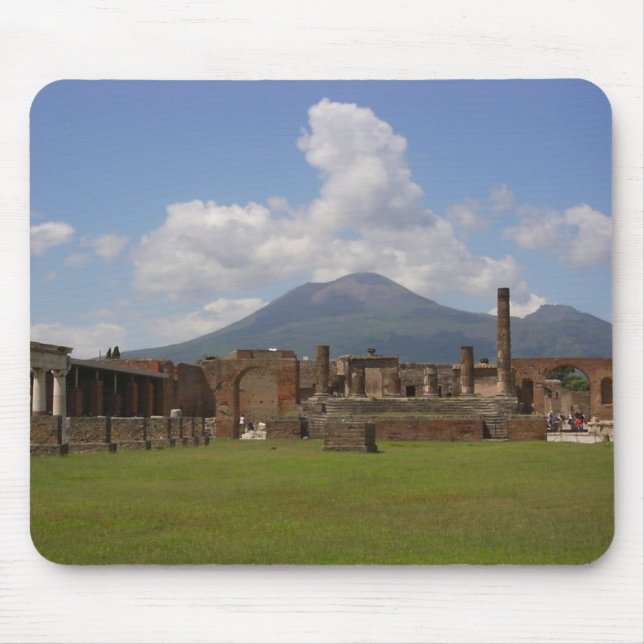 Tapis De Souris Le mont Vésuve, Pompeii (Devant)