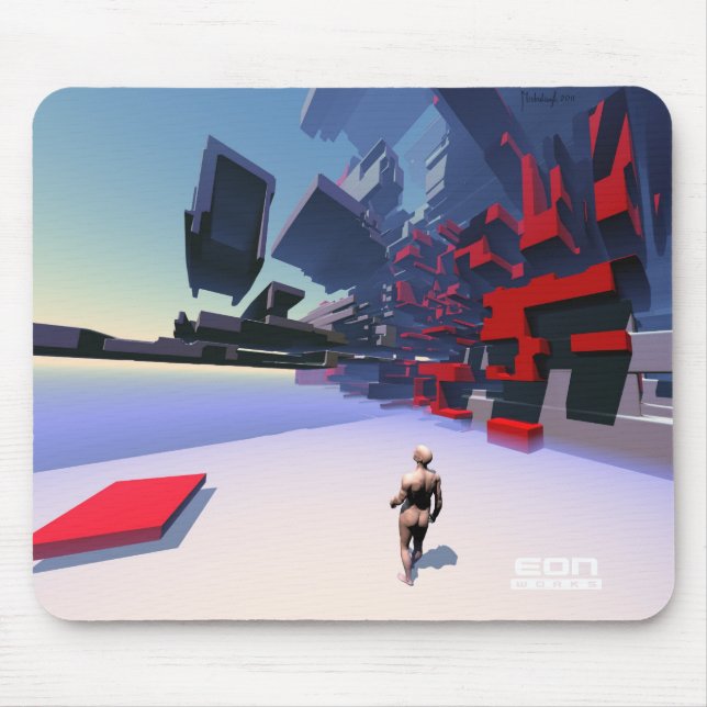 Tapis De Souris Le mousepad d'explorateur (Devant)