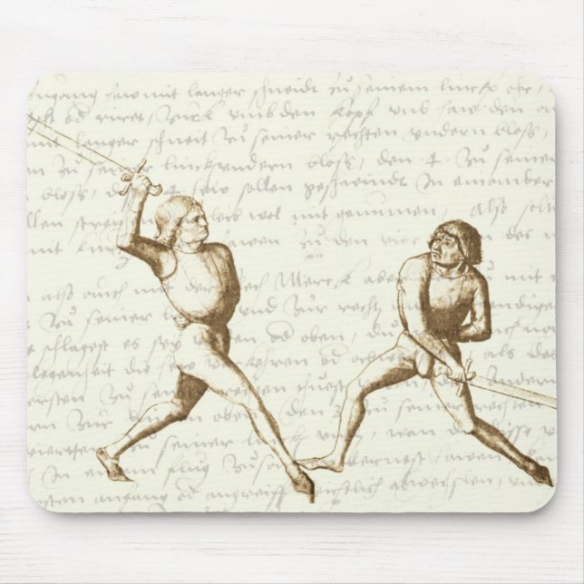 Tapis De Souris Le mousepad manuel de Talhoffer (Devant)