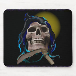 Tapis De Souris Le mousepad rouillé de crâne