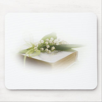 Tapis De Souris le muguet avec la bible