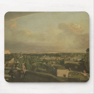 Tapis De Souris Le palais de Kaunitz et le jardin, Vienne, 1759/60