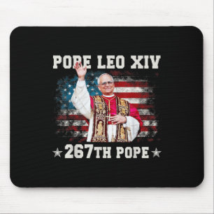 Tapis De Souris Le Pape Leo Xiv - Dieu bénisse le Pape Leo Xiv 267