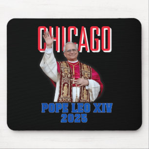 Tapis De Souris Le pape Leon Xiv 2025 - Le premier pape américain 