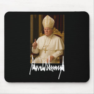 Tapis De Souris Le pape Trump amusant président américain Trump Va