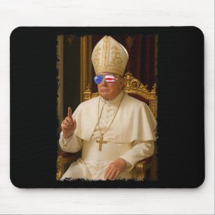 Tapis De Souris Le Pape Trump Drôle Le Président Trump Veut Être L