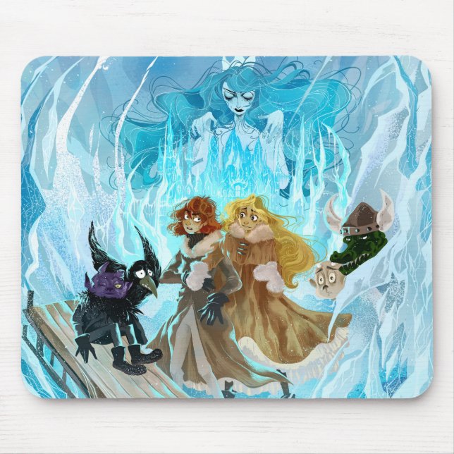 Tapis De Souris Le pavé magique de la souris Snow Queen (Devant)