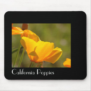 Tapis De Souris Le pavot de Californie fleurit Mousepad