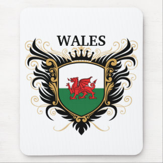 Tapis De Souris Le Pays de Galles [personnalisez]