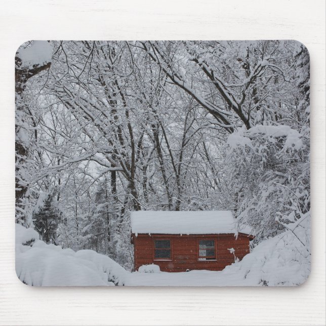 Tapis De Souris Le pays des merveilles d'hiver (Devant)