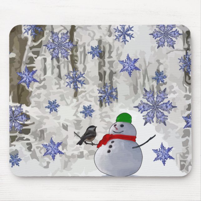 Tapis De Souris Le pays des merveilles d'hiver (Devant)