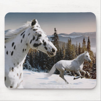 Tapis De Souris Le pays des merveilles d'hiver