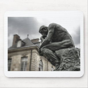 Tapis De Souris Le penseur Rodin Paris Sculpture