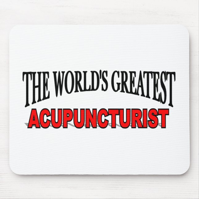 Tapis De Souris Le plus grand acupuncteur du monde (Devant)