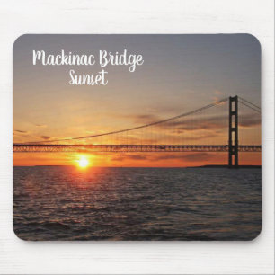 Tapis De Souris Le pont Mackinac