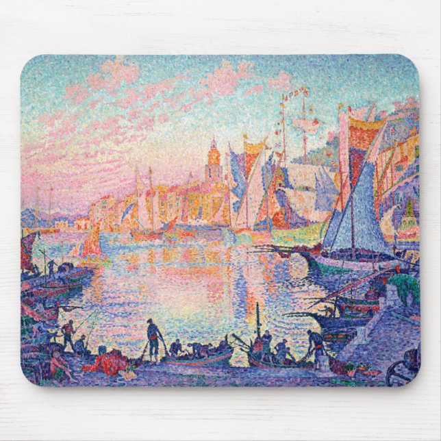 Tapis De Souris Le Port de Saint-Tropez, Signac (Devant)