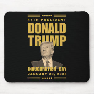 Tapis De Souris Le Président Donald J. Trump Jour de l'investiture