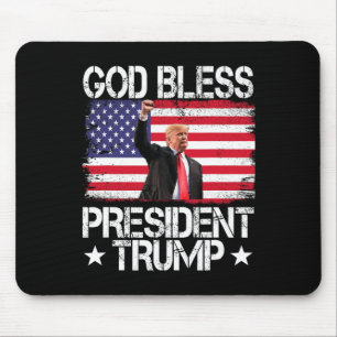 Tapis De Souris Le président Trump 2024, sous l'égide de l'Organis