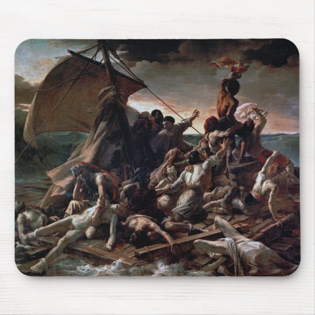 Tapis De Souris Le radeau de la Méduse, Theodore Gericault (Devant)