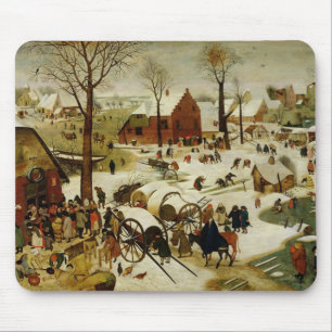 Tapis De Souris Le recensement à Bethlehem