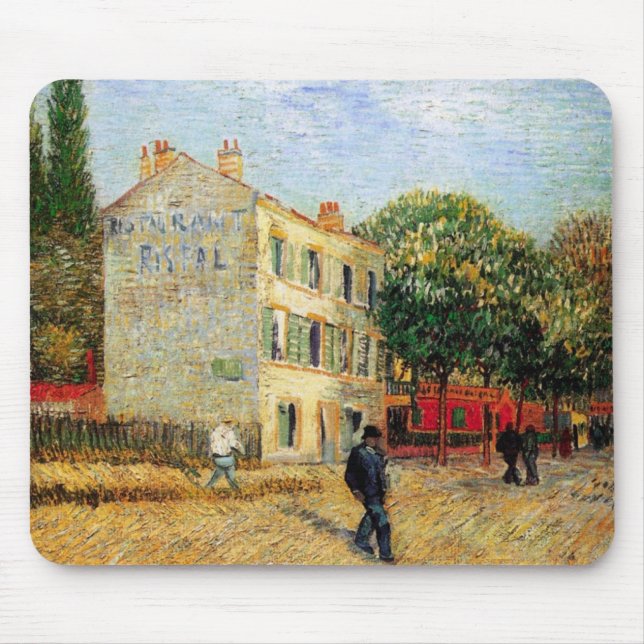 Tapis De Souris Le restaurant Rispal à Asnières par Vincent van Go (Devant)