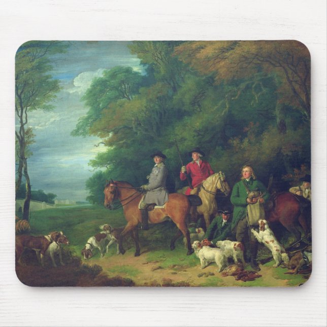 Tapis De Souris Le retour du tir, XVIIIème siècle (Devant)