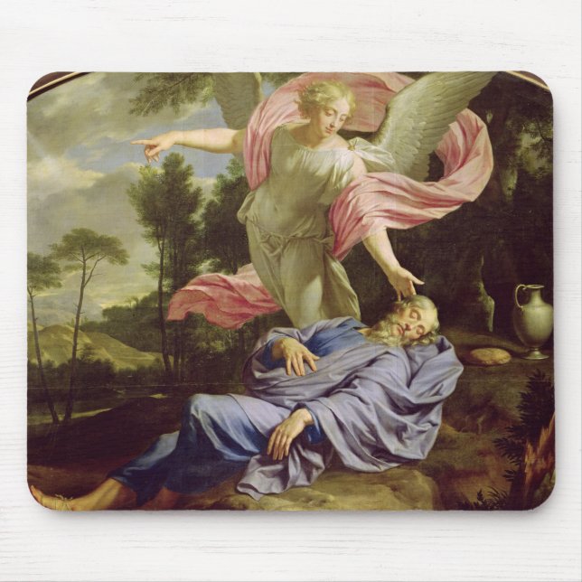 Tapis De Souris Le rêve d'Élijah, 1650-55 (Devant)