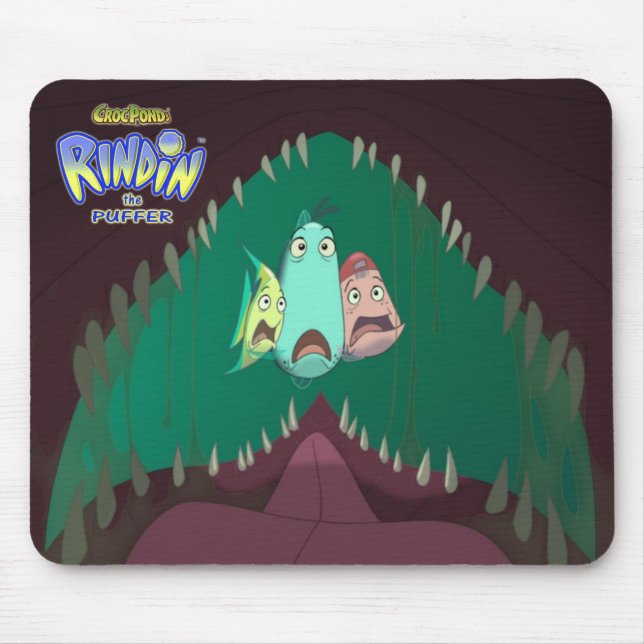 Tapis De Souris Le RINDIN de CrocPond le décolleur Mousepad (Devant)