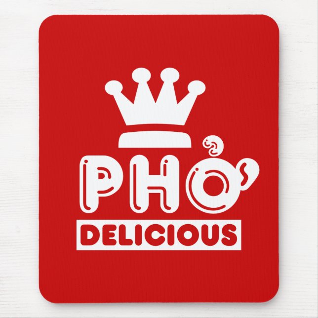 Tapis De Souris Le Roi Delicious de Pho (Devant)