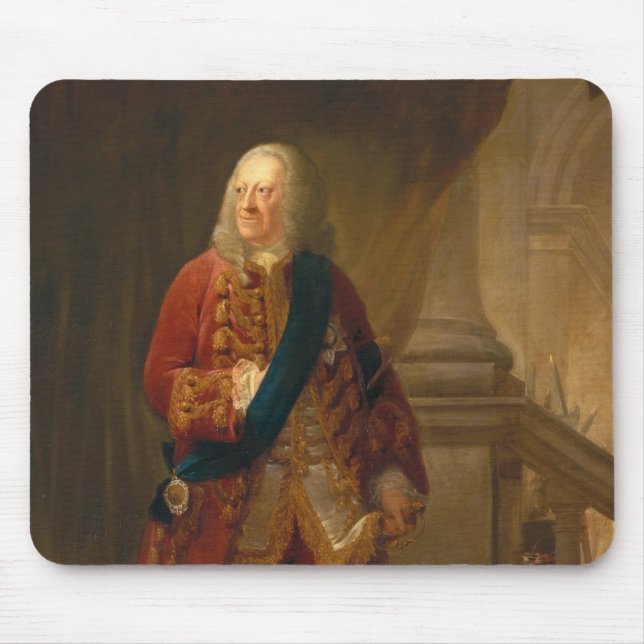Tapis De Souris Le Roi George II, 1759 (Devant)