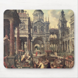 Tapis De Souris Le Roi Solomon et la reine de Sheba