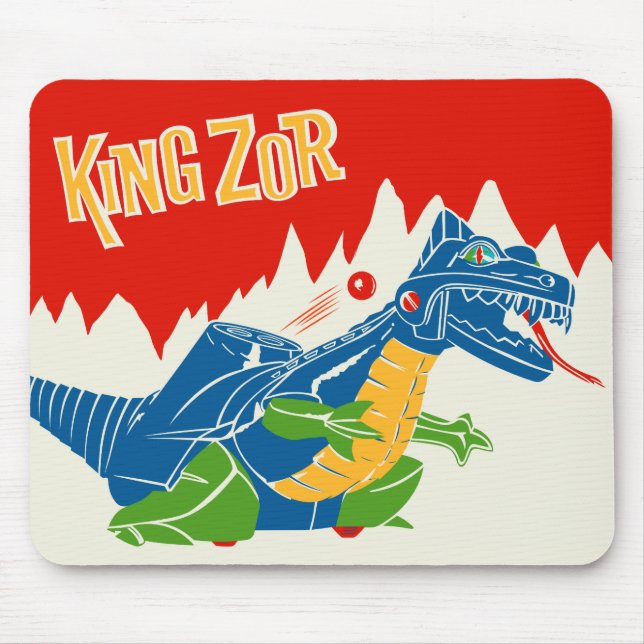 Tapis De Souris Le Roi vintage Zor Mousepad (Devant)