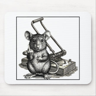 TAPIS DE SOURIS LE RONGEUR RÉBELLIONNAIRE