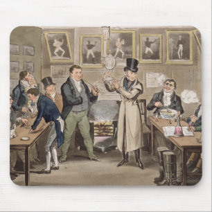 Tapis De Souris Le salon de Cribb : Tom présentant Jerry et la