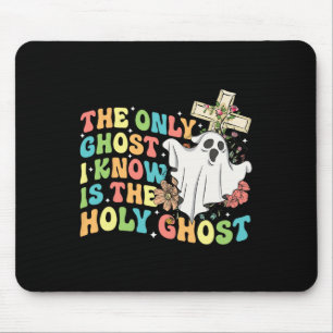 Tapis De Souris Le Seul Fantôme Que Je Connais Est Le Saint-Esprit