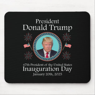 Tapis De Souris Le souvenir de l'investiture du président Donald T