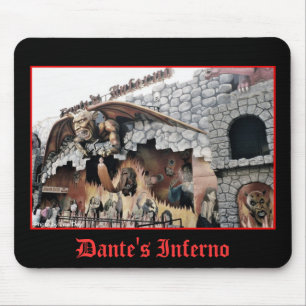 Tapis De Souris Le Spookhouse d'enfer de Dante Mousepad