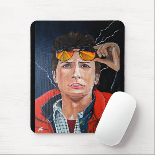 Tapis De Souris Le tableau Le Voyageur Temporel par Alfred Fox