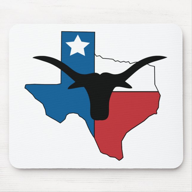 Tapis De Souris Le Texas Longhorn (Devant)
