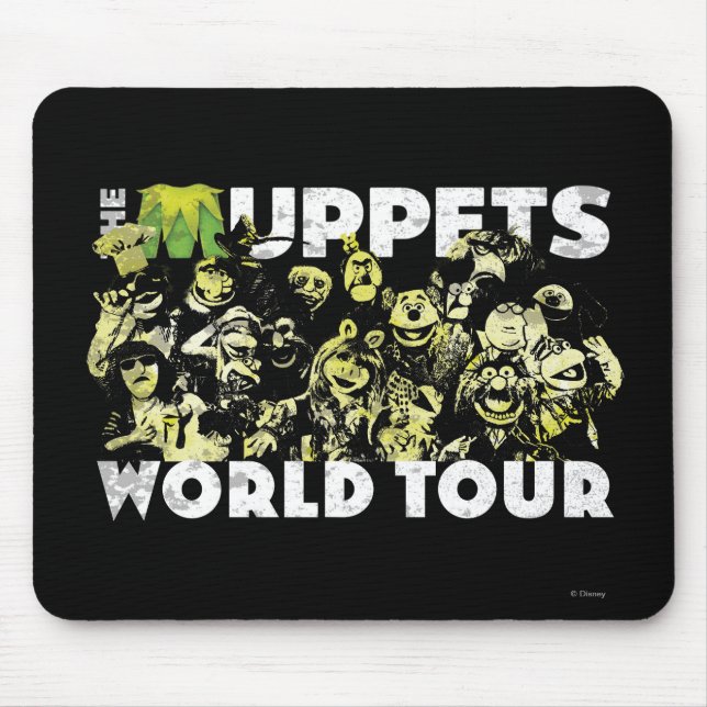 Tapis De Souris Le Tour du Monde des Muppets (Devant)