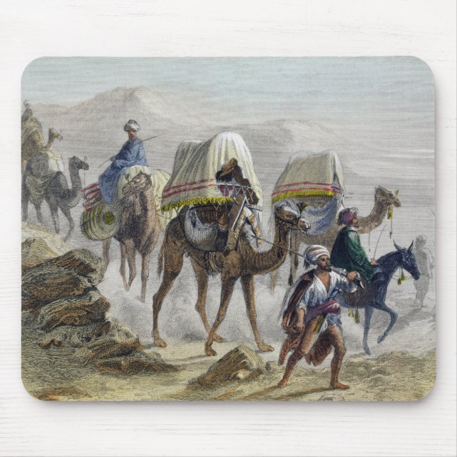 Tapis De Souris Le train de chameau, de 'Constantinople et du Blac (Devant)
