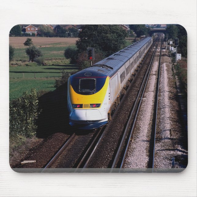 Tapis De Souris Le train de voyageurs d'Eurostar (Devant)